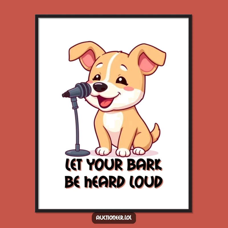 Free Printable Dog Wall Art - Funny Downloadable Art for a Happy Home
